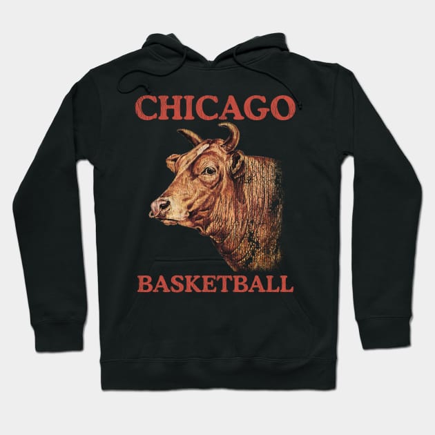 Chicago Vintage Truck Stop Tee Hoodie by darklordpug